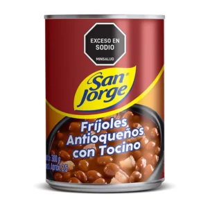 Frijoles Con Tocino S/J X 300 Gr