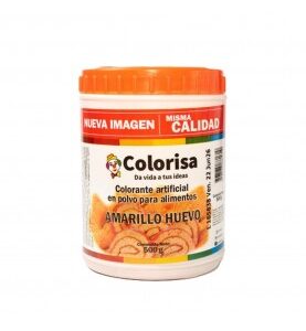 Color Amarillo Huevo X 500 Gr
